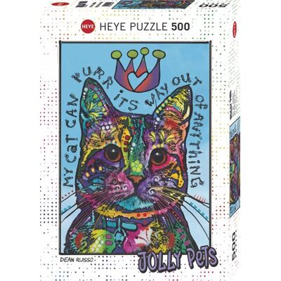 Heye Mijn kat kan spinnen Puzzel 500 stukjes Heye Mijn kat kan spinnen Puzzel 500 stukjes