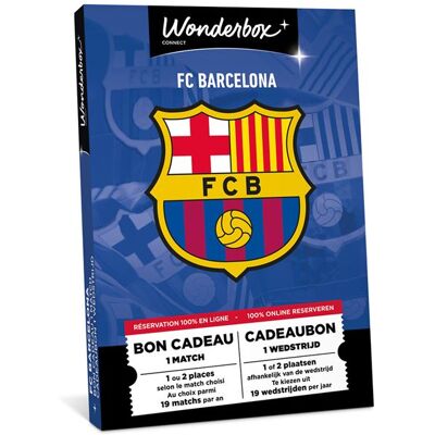Wonderbox Connect Cadeaubox Fc Barcelona Tegoedbon Fr/nl - Cadeauboxen Wonderbox Connect Cadeaubox Fc Barcelona Tegoedbon Fr/nl - Cadeauboxen
