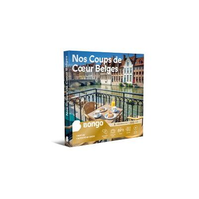 Bongo Cadeaubox Nos Coups de Cœur Belges FR Bongo Cadeaubox Nos Coups de Cœur Belges FR