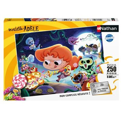 Nathan Halloween puzzel met Mortelle Adèle 250 stukjes Nathan Halloween puzzel met Mortelle Adèle 250 stukjes
