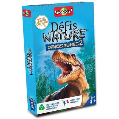 Speelkaarten Bioviva Nature Challenges Dinosaurussen 2 versie 2022 Speelkaarten Bioviva Nature Challenges Dinosaurussen 2 versie 2022