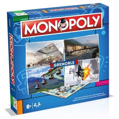 Monopoly Grenoble Bordspel Editie 2019 - Gezelschapsspelen Monopoly Grenoble Bordspel Editie 2019 - Gezelschapsspelen