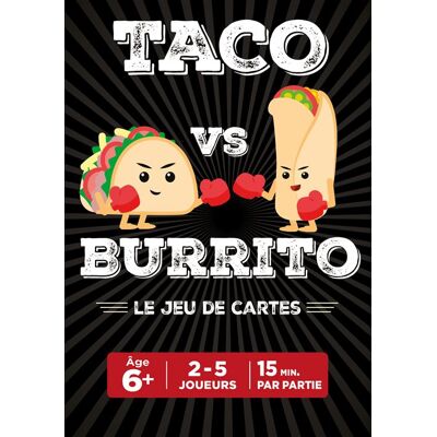 Asmodee TACO VS BURRITO FR Asmodee TACO VS BURRITO FR