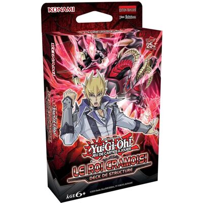Konami Trading Card Yu-Gi-Oh Structure Deck De Crimson King Konami Trading Card Yu-Gi-Oh Structure Deck De Crimson King