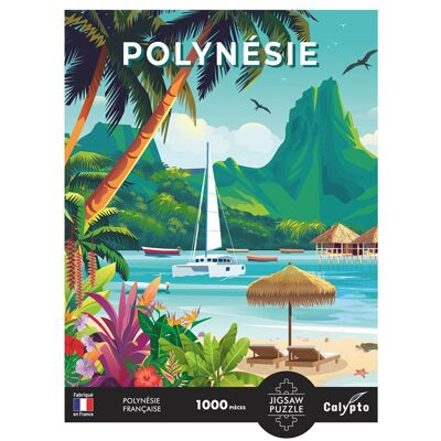 SentoSphère Sento Sphère Frans-polynesië Puzzel 1000 Stukjes - Puzzel SentoSphère Sento Sphère Frans-polynesië Puzzel 1000 Stukjes - Puzzel