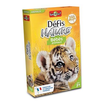 Bioviva Klassiekspel Défis Nature Bébés animaux Franstalige Versie Bioviva Klassiekspel Défis Nature Bébés animaux Franstalige Versie