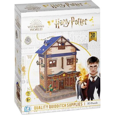 Asmodee Harry Potter Zwerkbal accessoires 3D puzzel Asmodee Harry Potter Zwerkbal accessoires 3D puzzel