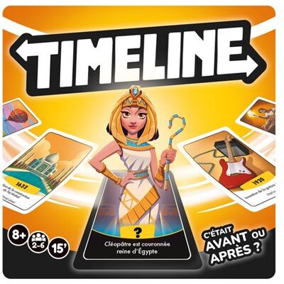 Asmodee Algemeen kennisspel Timeline Clutch Box Asmodee Algemeen kennisspel Timeline Clutch Box