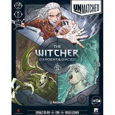 Iello Strategiespelunmatched The Witcher Van Zilver En Staal Franstalige Versie - Gezelschapsspelen Iello Strategiespelunmatched The Witcher Van Zilver En Staal Franstalige Versie - Gezelschapsspelen