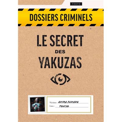Asmodee DOSSIERS CRIMINELS : LE SECRET DES YAKUZAS Asmodee DOSSIERS CRIMINELS : LE SECRET DES YAKUZAS