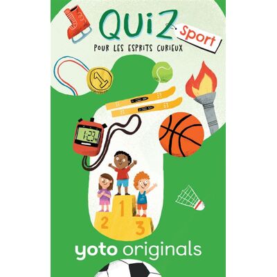 Kaart Voor Verhalenverteller Yoto Quiz Pour Les Esprits Curieux : Sport Franstalige Versie - Educatieve En Elektronische Spelen Kaart Voor Verhalenverteller Yoto Quiz Pour Les Esprits Curieux : Sport Franstalige Versie - Educatieve En Elektronische Spelen