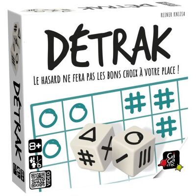 Gigamic Detrak Sfeervol Spel - Gezelschapsspelen Gigamic Detrak Sfeervol Spel - Gezelschapsspelen