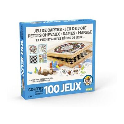 Klassiek spel Cartamundi Doos 100 houten spellen Klassiek spel Cartamundi Doos 100 houten spellen