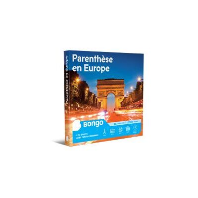 Bongo Cadeaubox Parenthèse en Europe FR Bongo Cadeaubox Parenthèse en Europe FR