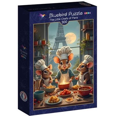 Alize Bluebird Les Petits Chefs De Paris Puzzel 300 Stukjes - Puzzel Alize Bluebird Les Petits Chefs De Paris Puzzel 300 Stukjes - Puzzel