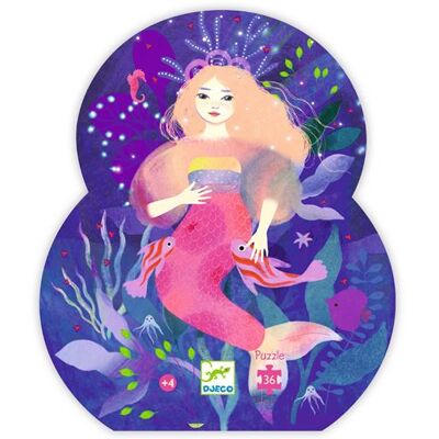 Puzzel Djeco Ella, De Zeemeermin 36 Stukjes - Puzzel Puzzel Djeco Ella, De Zeemeermin 36 Stukjes - Puzzel