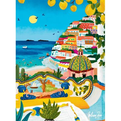 Alize Pieces & Peace Positano Minipuzzel 96 Stukjes - Puzzel Alize Pieces & Peace Positano Minipuzzel 96 Stukjes - Puzzel