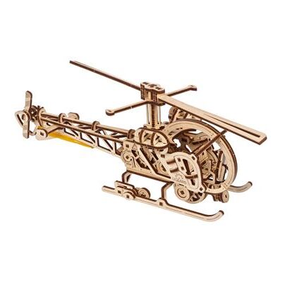 Ugears Houten Helikopter 3d Puzzel 167 Stukjes - Puzzel Ugears Houten Helikopter 3d Puzzel 167 Stukjes - Puzzel