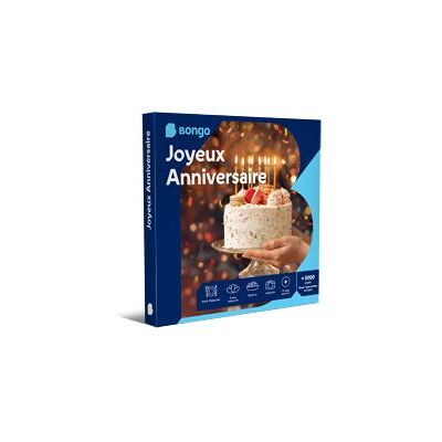 Bongo Cadeaubox Joyeux Anniversaire FR Bongo Cadeaubox Joyeux Anniversaire FR
