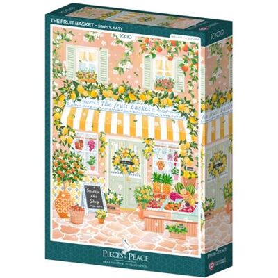 Alize Pieces & Peace De Fruitmand Puzzel 1000 Stukjes - Puzzel Alize Pieces & Peace De Fruitmand Puzzel 1000 Stukjes - Puzzel