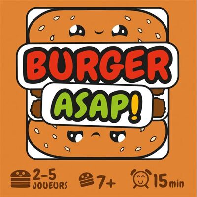 Asmodee Burger ASAP! Asmodee Burger ASAP!