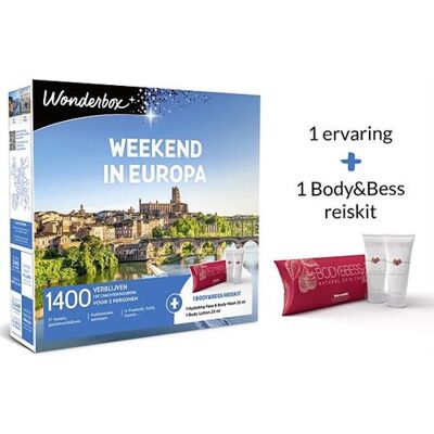 Wonderbox Connect Cadeaubox 3 Jours En Europe / Weekend In Europa FR/NL Wonderbox Connect Cadeaubox 3 Jours En Europe / Weekend In Europa FR/NL