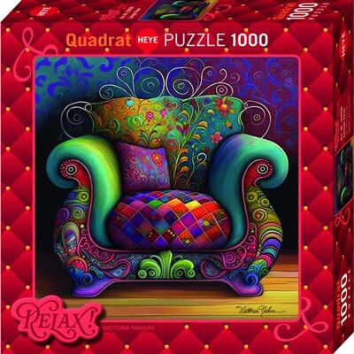Heye Relax! Lounge Chair Puzzel 1000 stukjes Heye Relax! Lounge Chair Puzzel 1000 stukjes