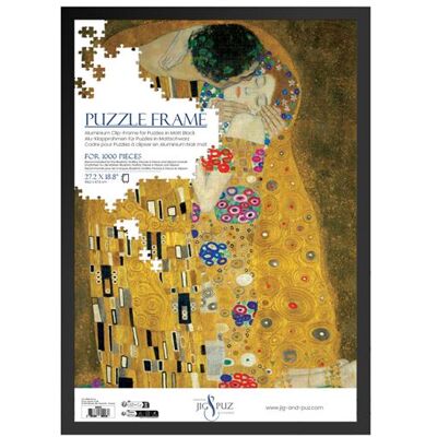Alize Lijst voor puzzels met clips van 1000 stukjes Mat zwart Alize Lijst voor puzzels met clips van 1000 stukjes Mat zwart