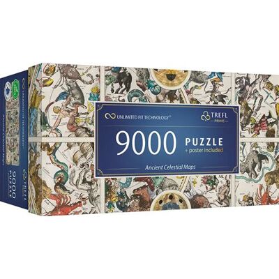 Trefl Puzzel Cartes Célestes Anciennes 9000 Stukjes - Puzzel Trefl Puzzel Cartes Célestes Anciennes 9000 Stukjes - Puzzel