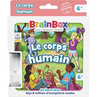 Asmodee BrainBox Pocket geheugenspel : Het menselijk lichaam Asmodee BrainBox Pocket geheugenspel : Het menselijk lichaam