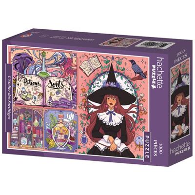 Alize Hachette L'atelier des Sortilèges Puzzel 1000 Stukjes Alize Hachette L'atelier des Sortilèges Puzzel 1000 Stukjes