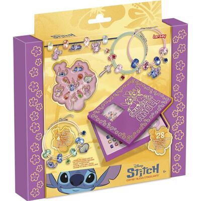 Creatief spel Lansay Stitch Box met glinsterende sieraden Franstalige Versie Creatief spel Lansay Stitch Box met glinsterende sieraden Franstalige Versie