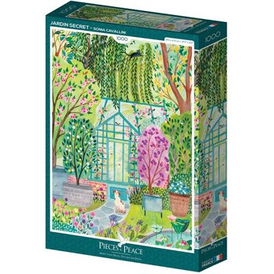 Alize Stukjes & Vrede Geheime Tuin Puzzel 1000 Stukjes Alize Stukjes & Vrede Geheime Tuin Puzzel 1000 Stukjes