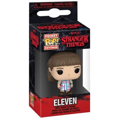 FUNKO POCKET KEYCHAIN: STRANGER THINGS-ELEVEN FUNKO POCKET KEYCHAIN: STRANGER THINGS-ELEVEN
