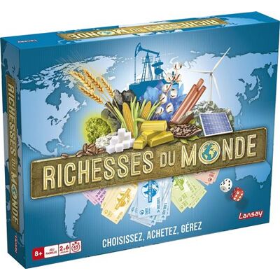 Lansay Richesses du monde Strategie- en beheersspel Lansay Richesses du monde Strategie- en beheersspel