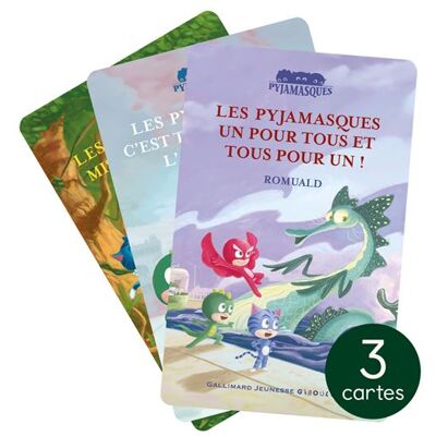 Set Van 3 Audiokaarten Voor Verhalenverteller Yoto Collectie Pyjamasques - Educatieve En Elektronische Spelen Set Van 3 Audiokaarten Voor Verhalenverteller Yoto Collectie Pyjamasques - Educatieve En Elektronische Spelen