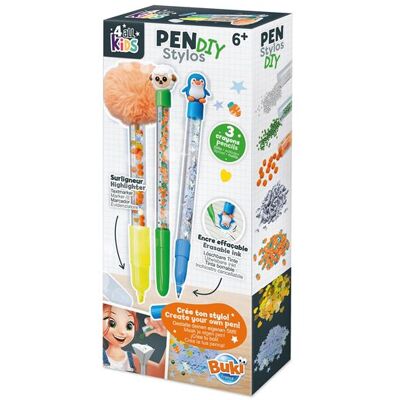 Buki Creatiefspel Stylos DIY Animaux Franstalige Versie Buki Creatiefspel Stylos DIY Animaux Franstalige Versie