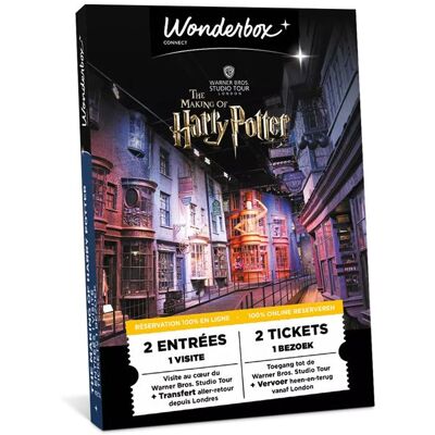 Wonderbox Cadeaubox Harry Potter Studio FR/NL Wonderbox Cadeaubox Harry Potter Studio FR/NL