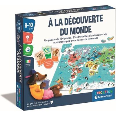 Jeu Éducatif Clementoni À La Découverte Du Monde - Educatieve En Elektronische Spelen Jeu Éducatif Clementoni À La Découverte Du Monde - Educatieve En Elektronische Spelen