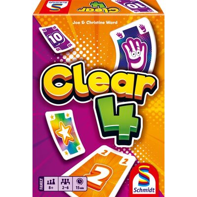 Schmidt Strategiespel Clear 4 Franstalige Versie - Gezelschapsspelen Schmidt Strategiespel Clear 4 Franstalige Versie - Gezelschapsspelen