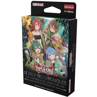 Verzamelkaarten Konami Yu-Gi-Oh Deck Chroniques Les Charmeuses Spirituelles Franstalige Versie Verzamelkaarten Konami Yu-Gi-Oh Deck Chroniques Les Charmeuses Spirituelles Franstalige Versie