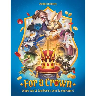 Asmodee Strategiespel For a Crown Asmodee Strategiespel For a Crown