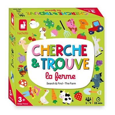 Janod Mon Premier cherche et trouve La ferme klassiek spel Janod Mon Premier cherche et trouve La ferme klassiek spel