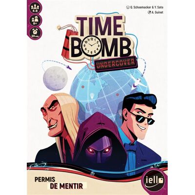 Iello Partyspel Timebomb Undercover Franstalige versie Iello Partyspel Timebomb Undercover Franstalige versie