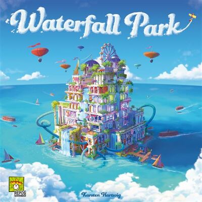 Asmodee Strategiespel Waterfall Park Asmodee Strategiespel Waterfall Park