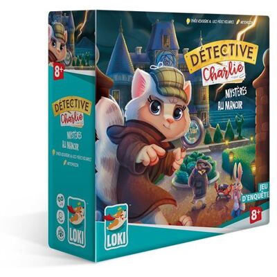 Onderzoeksspel Loki Détective Charlie Mystères au Manoir Franstalige Versie Onderzoeksspel Loki Détective Charlie Mystères au Manoir Franstalige Versie
