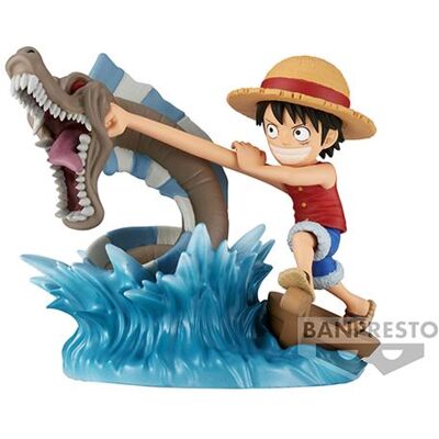 Bandai ONE PIECE WCF-LOG STORIES-MONKEY D. LUFFY/LOCAL SEA MONSTER Bandai ONE PIECE WCF-LOG STORIES-MONKEY D. LUFFY/LOCAL SEA MONSTER