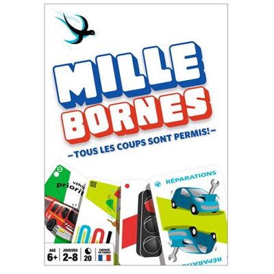 Dujardin Klassiek spel Mille Bornes Pocket Dujardin Klassiek spel Mille Bornes Pocket
