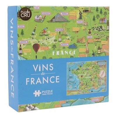 Professor puzzle Vins de France Puzzel 1000 stukjes Professor puzzle Vins de France Puzzel 1000 stukjes