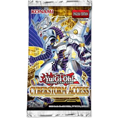 Konami Yu-Gi-Oh Booster Cyberstorm Access Trading Card Konami Yu-Gi-Oh Booster Cyberstorm Access Trading Card